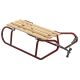 7. METAL SLEDGE FOR 2 PEOPLE, BURGUNDY