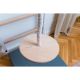 15. WOODEN AND METAL GYMNASTIC WALL BAR WITH WOODEN BAR AND ACCESSORIES BENCHK 211W A204