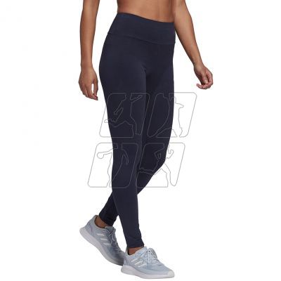 4. Adidas Essentials High-W Logo W H07781 Leggings