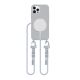 Tech-Protect MagNecklace MagSafe Case for iPhone 12 / 12 Pro - Gray