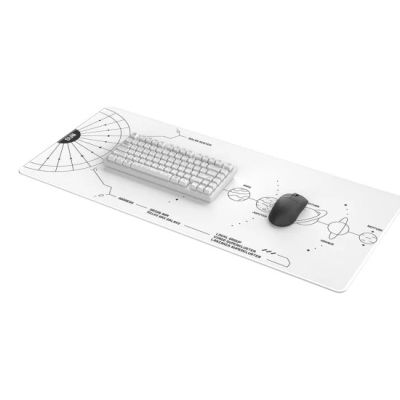 4. Dark Project Terra Nova Gaming Mousepad White