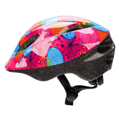 33. Meteor KS05 pink bicycle helmet