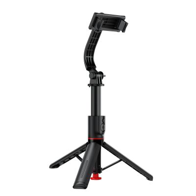 Acefast E42 Selfie Stick with Auto Tripod and Bluetooth Remote Control 1.05m - Black