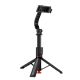 Acefast E42 Selfie Stick with Auto Tripod and Bluetooth Remote Control 1.05m - Black