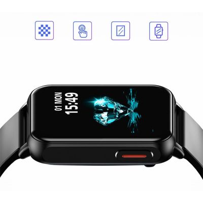 17. Smartwatch Gravity Black 2 Straps GT17-7