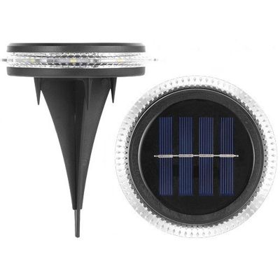 21. SOLAR DISC LAMPS FOR GROUND OR WALL MOUNTING 2 PCS