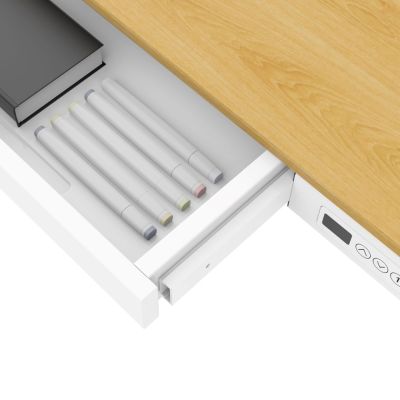 14. ACTIVEJET desk with electric adjustment, height 120x60 ET119S white/oak