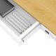 14. ACTIVEJET desk with electric adjustment, height 120x60 ET119S white/oak