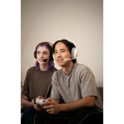 14. Steelseries Arctis Nova 3P Wireless for Playstation Headphones, White