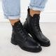 7. Black Women’s Ankle Boots Vinceza 26-58578
