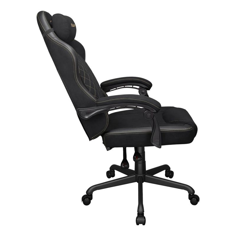 10. COUGAR CGR-FXF-GLB Universal Gaming Chair Upholstered Seat Black, Gold