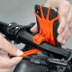 5. Rockbros LF436 Handlebar Clamp Phone Holder - Orange