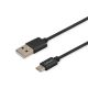 5. SAVIO CL-129 cable (USB type C - USB 2.0 type A; 2m; black)