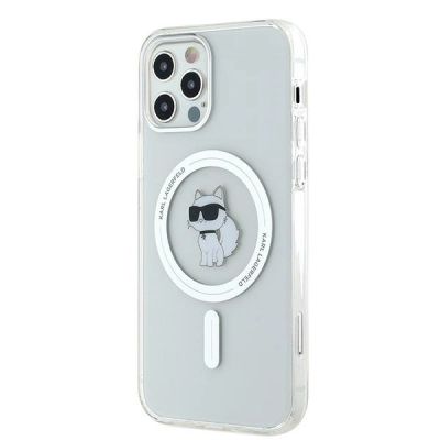 2. Karl Lagerfeld IML Choupette MagSafe case for iPhone 12 / 12 Pro - transparent