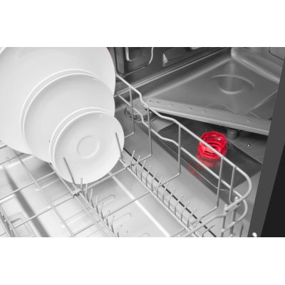 5. Freestanding dishwasher 60 cm AMICA DFM66B8EOqBH | class B | 15 sets | AirDry | AquaStop | cutlery drawer