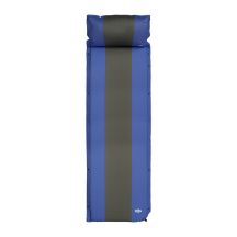 NILS CAMP NC4349 Self-Inflating Mat with Pillow Blue-Gray