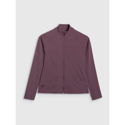 6. Women's slim quick-drying training sweatshirt 4F 4FRAW25TFSWF0808-81S