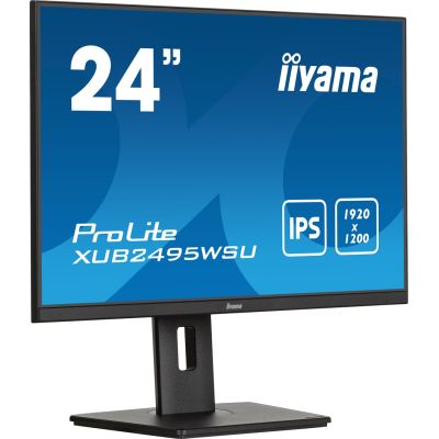 iiyama ProLite XUB2495WSU-B7 monitor 61.1cm (24") WUXGA IPS HDMI/DP/USB 4ms