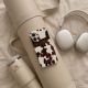 6. Tech-Protect Lamano MagSafe case for iPhone 17 - brown and white