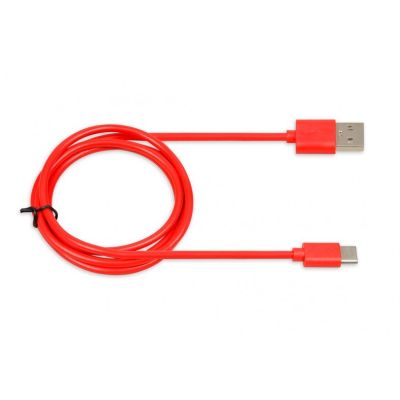 IBOX IKUMTCR cable (USB 2.0 type A - USB type C; 1m; red)