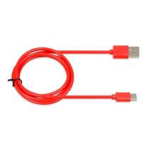 IBOX IKUMTCR cable (USB 2.0 type A - USB type C; 1m; red)