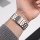 6. Tech-Protect Stainless Bracelet for Apple Watch 44 / 45 / 46 / 49 mm – Silver