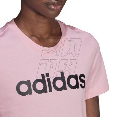 4. adidas Loungwear Essentials Slim Logo Tee W HD1681