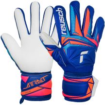 Reusch Attrakt Grip goalkeeper gloves blue 5670815 4126