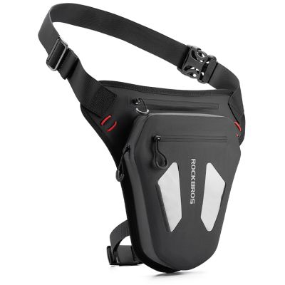 2. Rockbros Motorcycle Bag for Leg, Thigh, Waist, Shoulder - Black