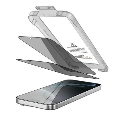 2. Tech-Protect Quick Set Spy+ Privacy Glass 2-pack for iPhone 16 Pro