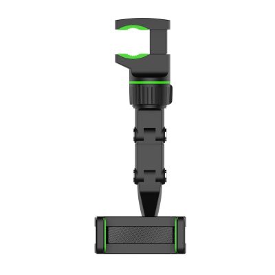 11. Adjustable car rearview mirror holder for smartphone