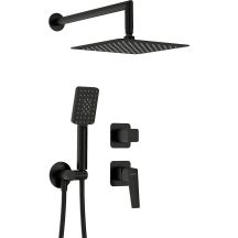 Concealed shower set