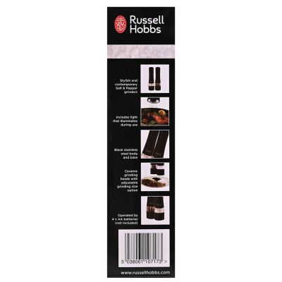 7. Spice Grinder RUSSELL HOBBS 28010-56, Black