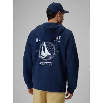 2. Men's zip-up sweatshirt with hood 4F 4FRSS26TSWSM2979-31S