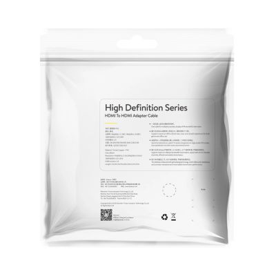 9. Baseus High Definition HDMI - HDMI cable 5m HDR HDMI 2.0 - black