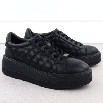 3. Filippo W DP7285 PAW639A quilted platform shoes