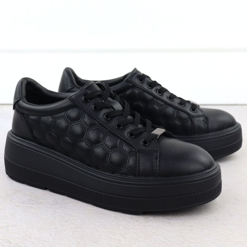 3. Filippo W DP7285 PAW639A quilted platform shoes