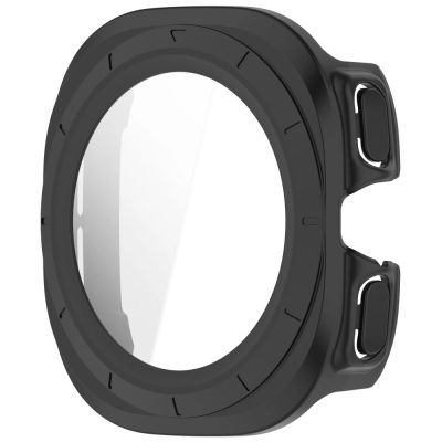 2. Tech-Protect Defense 2-Pack Case for Samsung Galaxy Watch Ultra 47mm - Clear Matte Black