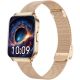 4. Smartwatch Gravity Rose Gold Strap + Bracelet GT44-1