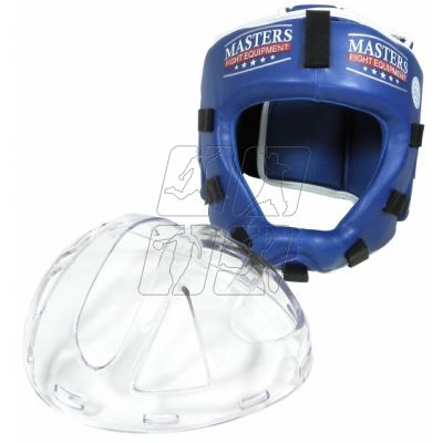 6. Masters boxing helmet with mask KSSPU-M (WAKO APPROVED) 02119891-M02