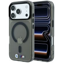 BMW M IML Glossy Metal Logo & Trims MagSafe Case for iPhone 17 Pro / 18 Pro - Black