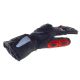 17. GLOVII HEATED MOTORCYCLE GLOVES, BATTERY- OR RECHARGEABLE-BATTERY POWERED, XL, BATTERIES, CHARGER AND CABLES INCLUDED, GDBXL