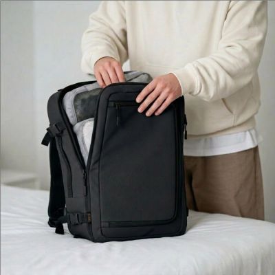 13. Tech-Protect Defender S50 Backpack for Ryanair & Wizzar, 20L Laptop - Black