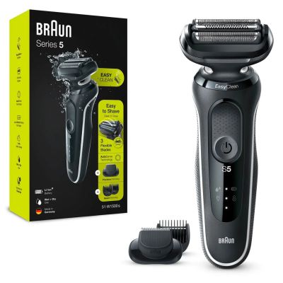Braun Series 5 51-W1500s Foil Shaver Trimmer Black