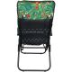7. GARDEN CHAIR WITH FOOTREST 57x83x106CM FLOWER
