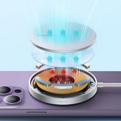 14. Baseus Simple Mini3 induction charger 15W silver