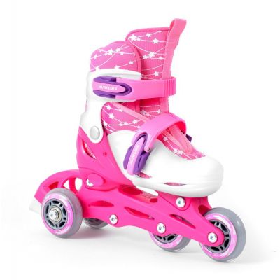 24. SMJ Sport Combo Pink LED Set: 2in1 Roller Skates HS-TNK-000009549