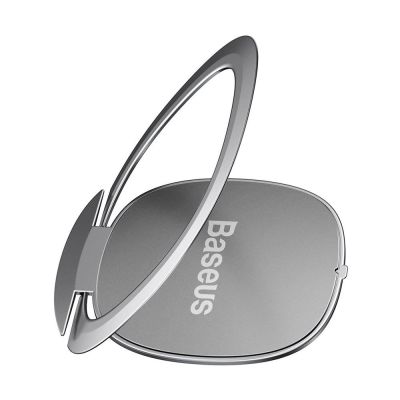 5. Baseus ultrathin self-adhesive ring holder phone stand silver (SUYB-0S)