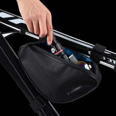 7. Wozinsky Bicycle Frame Bag 1.5L Black (WBB11BK)