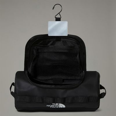 2. THE NORTH FACE Base Camp Travel Canister L tnf black-tnf white-npf cosmetic bag